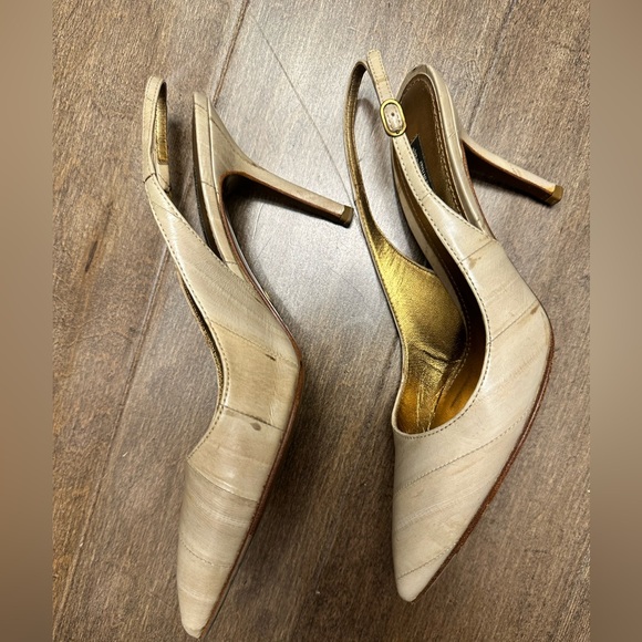 Dolce and Gabbana sling back pumps heels 36.5 - Picture 2 of 5